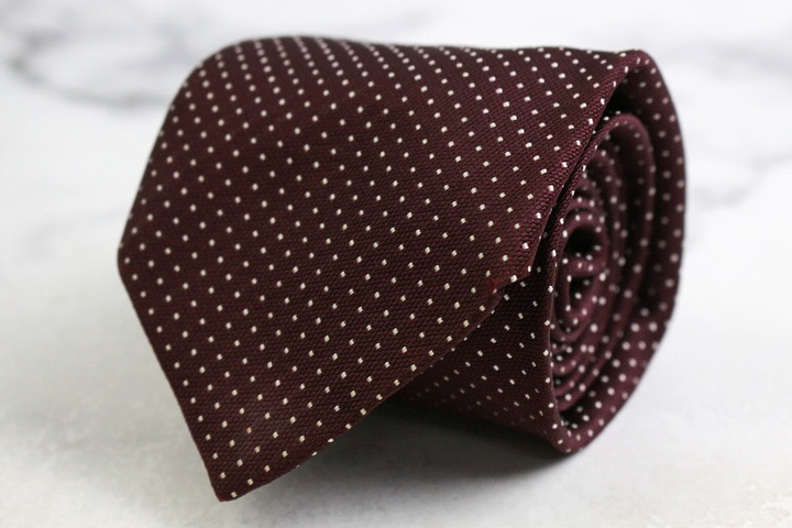 Ermenegildo Zegna ブラウン ネクタイ Ermenegildo Zegna(エルメネジルド ゼニア)シルクネクタイ⁄ブラウン