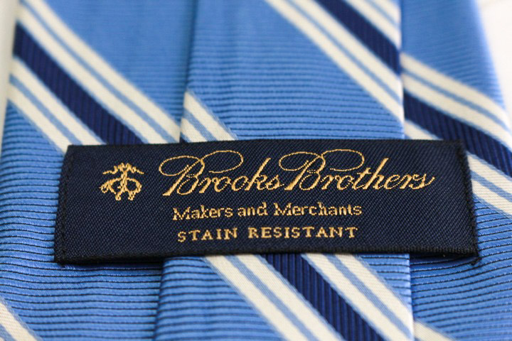 【新品未使用】ブルックスブラザーズ ネクタイ ネイビー ストライプ【USA製】 美品 ブルックスブラザーズ ネクタイ ネイビー 銀 ストライプ brooks