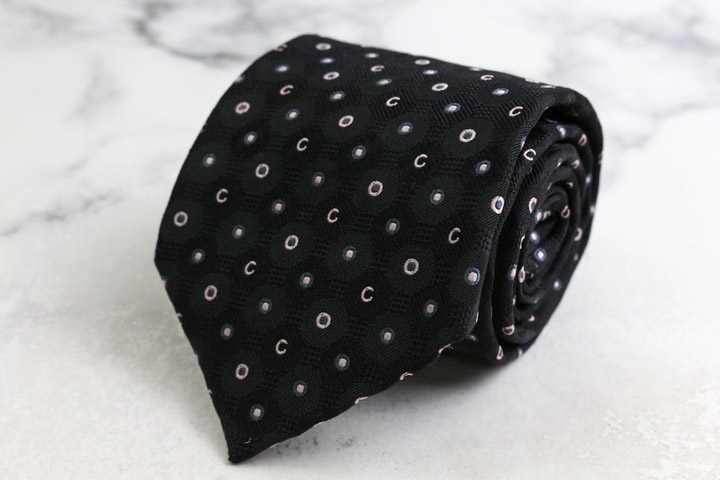 セリーヌ ネクタイ マカダム トリオンフ ストライプ ドット チェック