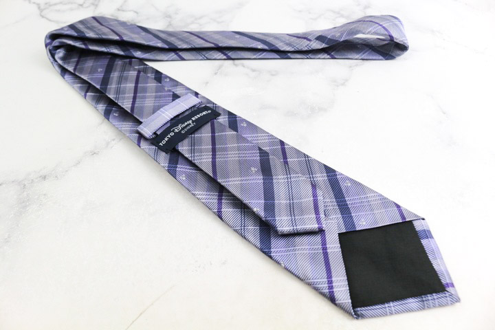 東京ディズニーリゾート ブランド ネクタイ シルク 格子柄 チェック柄