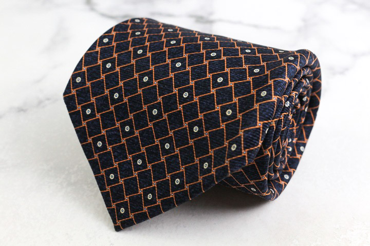 ブルガリ ブランド ネクタイ セッテピエゲ 総柄 動物柄 ペンギン