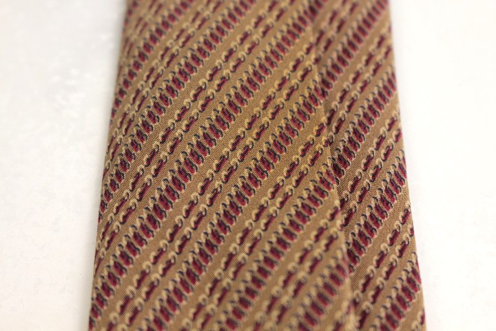 グッチ ブランド ネクタイ ストライプ柄 シルク イタリア製 PO メンズ