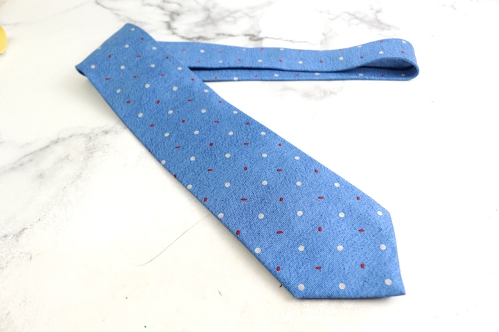 ブルガリ ブランドネクタイ セッテピエゲ ドット シルク イタリア製 PO