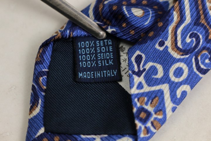 フランコバッシ ブランド ネクタイ 総柄 ビームス シルク イタリア製