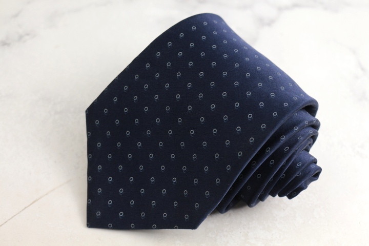 セリーヌ ブランド ネクタイ ドット柄 シルク イタリア製 PO メンズ
