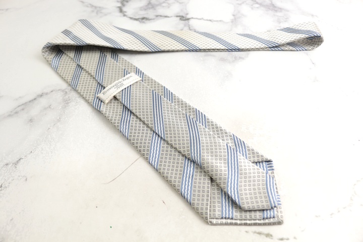 エルメネジルドゼニア ブランド ネクタイ クチュール ストライプ柄