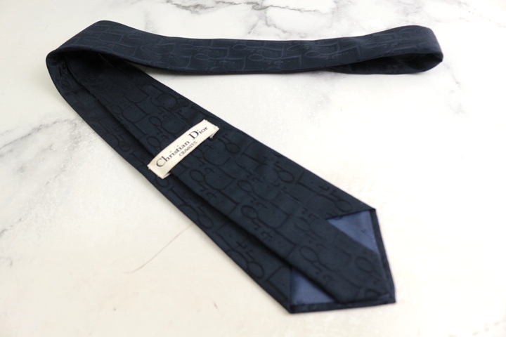 クリスチャンディオール ブランド ネクタイ トロッター ロゴグラム