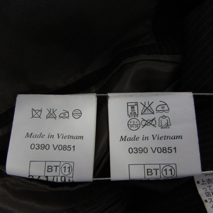 クレストレジェント スーツ セットアップ 上下セット ストライプ