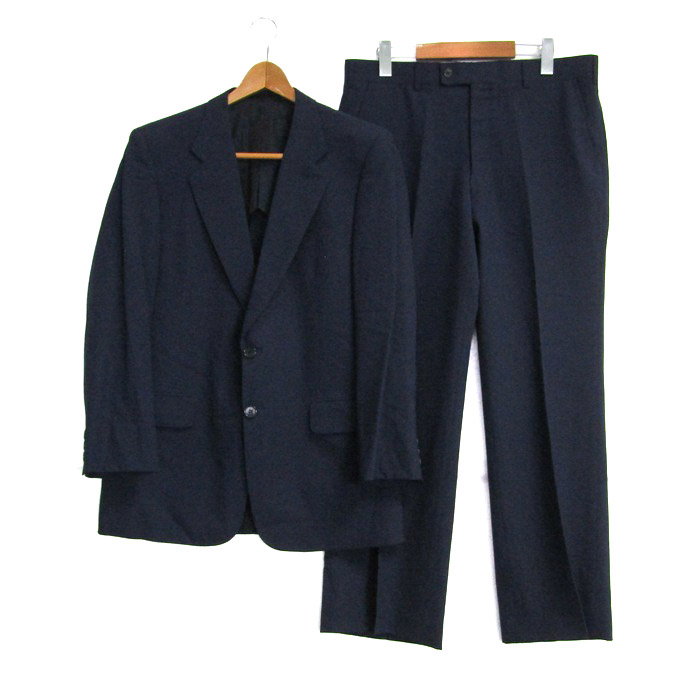 23区 ニジュウサンク スーツ　セットアップ　ジャケット　パンツ　XL 極美品 23区 ニジュウサンク 洗える ウールライクカルゼ ノーカラー