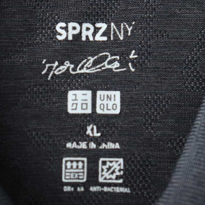ユニクロ 半袖ポロシャツ SPRZ NY 大きいサイズ メンズ XLサイズ