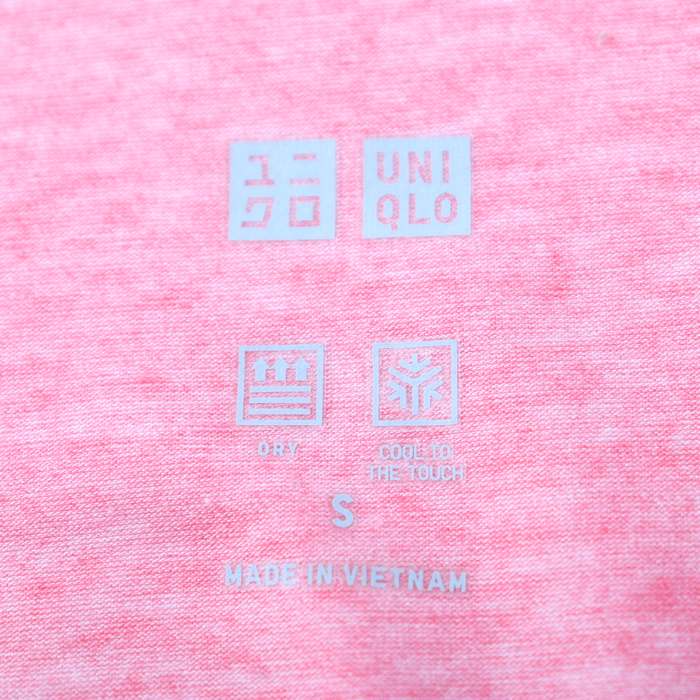 ユニクロ 半袖Tシャツ ドライ機能 エアリズム レディース Sサイズ  