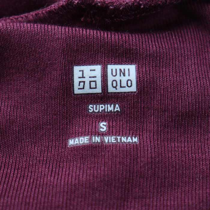 UNIQLO（Tシャツ/カットソー(七分/長袖) ・ パープル/紫色系）の