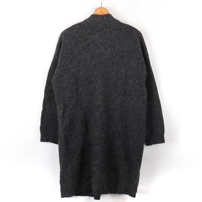 Rebecca Minkoff ロング ニット カーディガン ベルト付 グレー Rebecca Minkoff ロング ニット カーディガン ベルト付 グレー