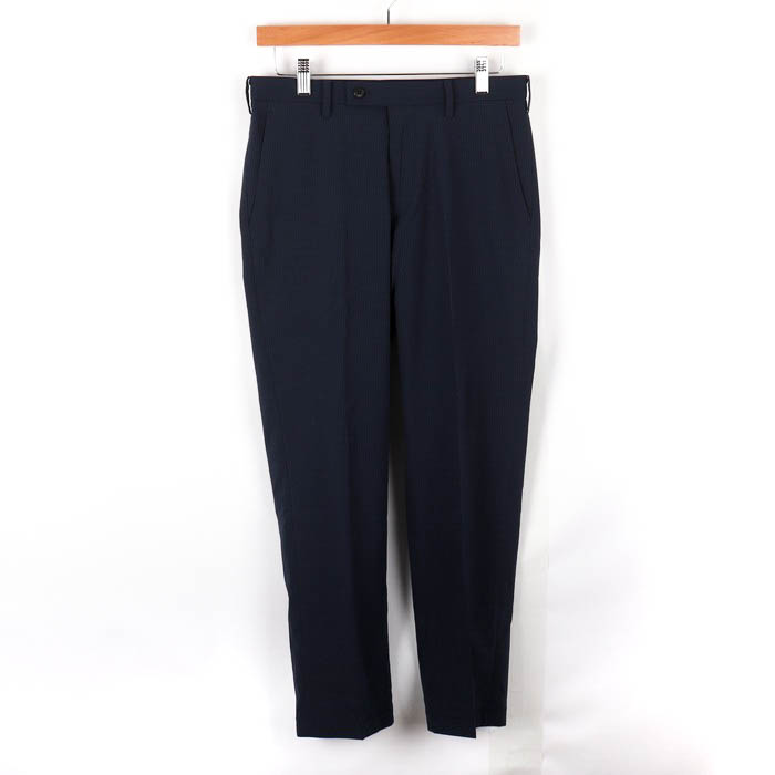 UNIQLO スラックス スマートアンクルパンツ 細かい