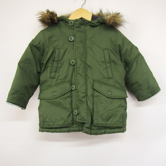 GAP KIDS ギャップ キッズ カーキ 中綿 ジャケットJACKET 140