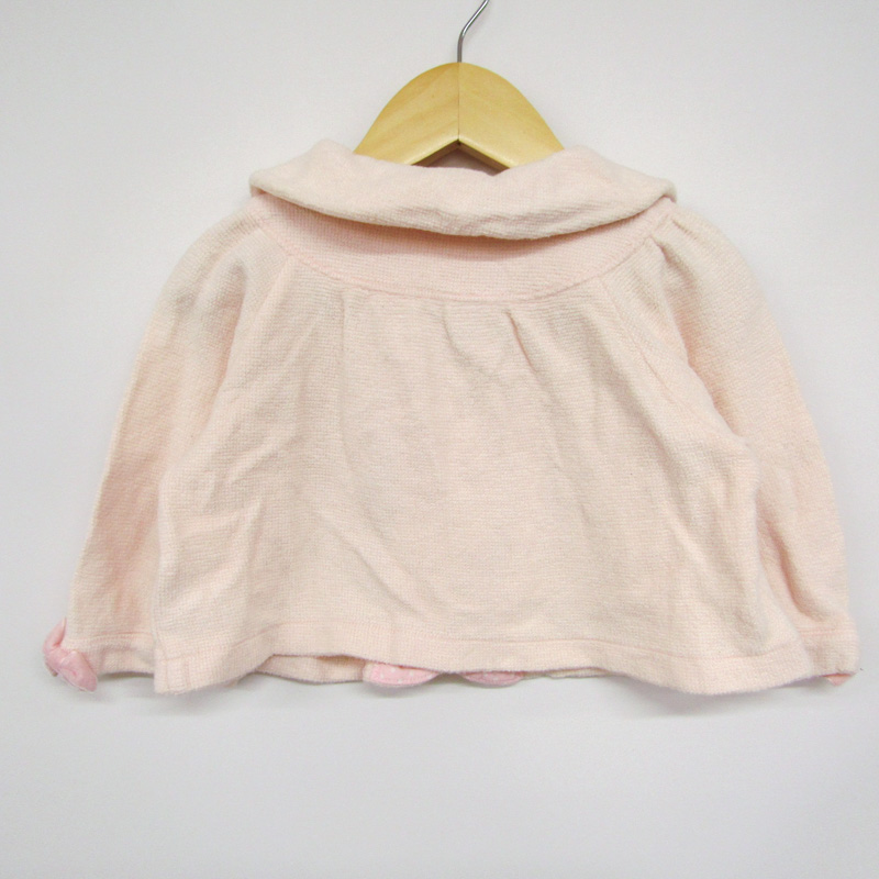 ポンチョ(メゾピアノ) メゾピアノ ウールポンチョ M(120〜130cm