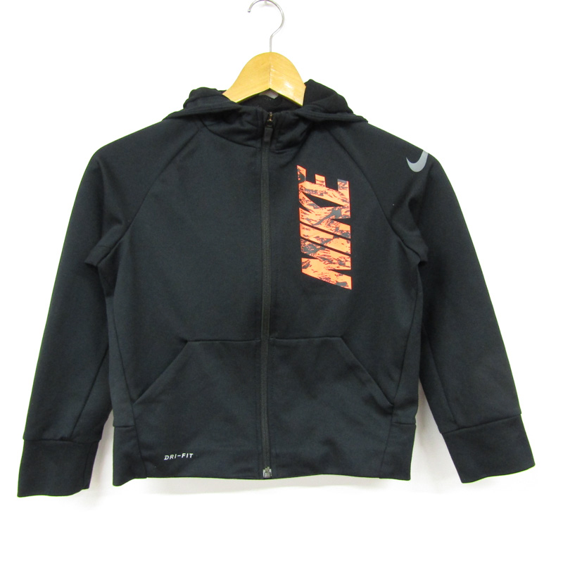 ナイキ ジップアップパーカー スポーツウエア ドライフィット キッズ 男の子用 XS(120-130)サイズ ブラック NIKE 【中古】｜NIKE｜店舗買取｜ママ＆ベビー＞その他ベビーウェア｜USEDのアパレル通販サイト  - SMASELL（スマセル）