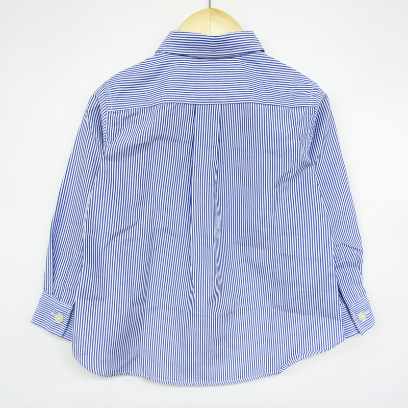 ユナイテッドアローズ 長袖シャツ ストライプ柄 フォーマル 卒入学式  