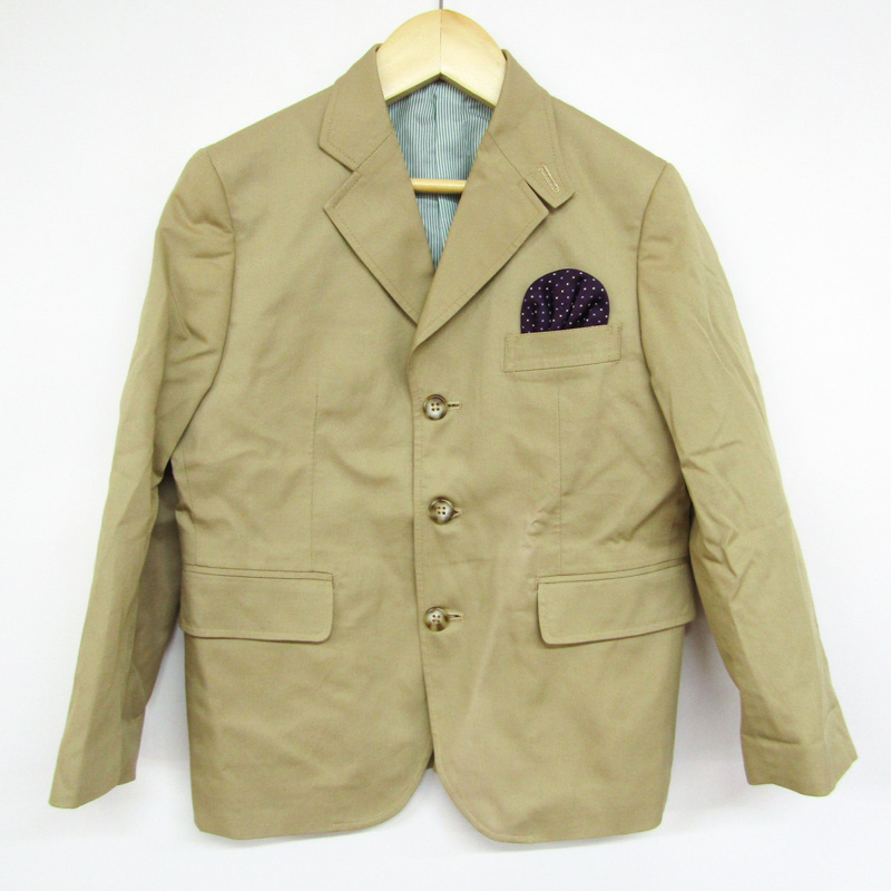 ジェイプレス テーラードジャケット チーフ付き フォーマル 卒入園式  