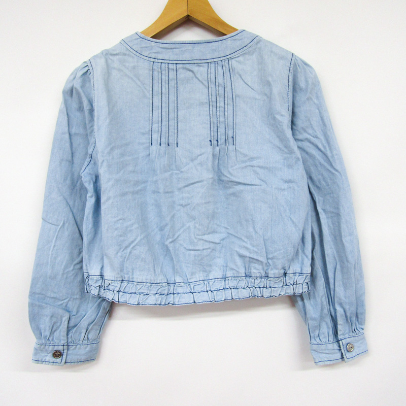 ポンポネット ジップアップブルゾン アウター キッズ 女の子用 M(150  