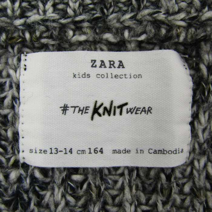 新品☆ZARA ザラ 刺繍入りバルーンスリーブセーター S black 新品☆ZARA ザラ 刺繍入りバルーンスリーブセーター S black