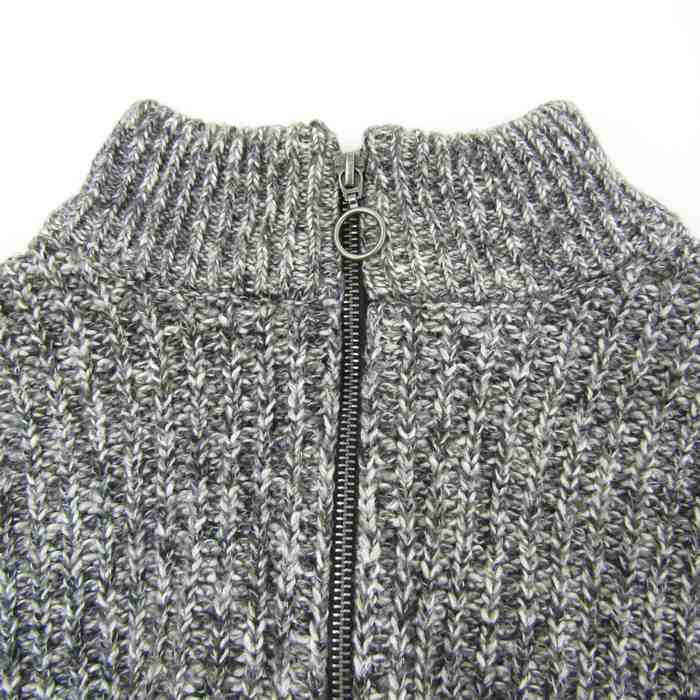 新品☆ZARA ザラ ラウンドネックニットセーター トップス ZARA☆入手困難！コントラストニットトップス (ZARA/ニット