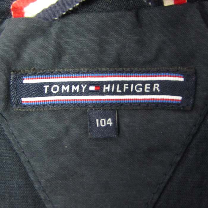 トミーヒルフィガー ミリタリージャケット アウター フード付き キッズ 男の子用 104サイズ ネイビー TOMMY HILFIGER 【中古】｜TOMMY  HILFIGER｜店舗買取｜ママ＆ベビー＞その他ベビーウェア｜USEDのアパレル通販サイト - SMASELL（スマセル）