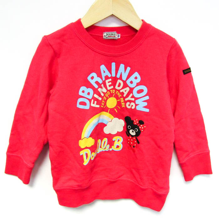 ダブルビー トレーナー naaana】 ミキハウス／ダブルビー トレーナー