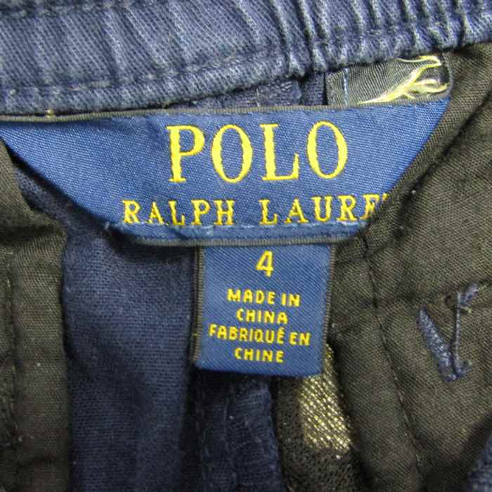 ポロ・ラルフローレン ショートパンツ ボトムス ハーフパンツ ヨット柄 キッズ 男の子用 4サイズ ネイビー POLO RALPH LAUREN  【中古】｜POLO RALPH LAUREN｜店舗買取｜ママ＆ベビー＞その他ベビーウェア｜USEDのアパレル通販サイト - SMASELL（スマセル）