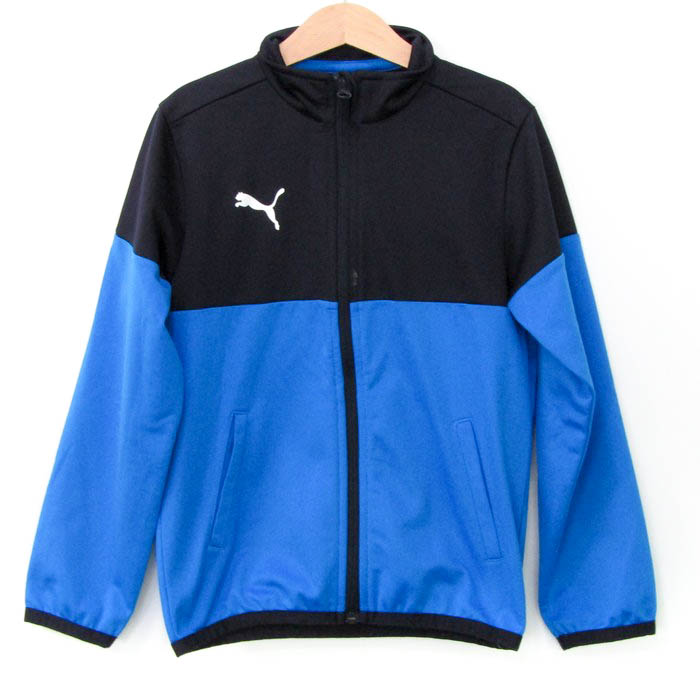 プーマ ジャージ ジャケット アウター バイカラー スポーツウエア キッズ 男の子用 S/Pサイズ 紺×青 PUMA 【中古】｜PUMA｜店舗買取｜ママ＆ベビー＞その他ベビーウェア｜USEDのアパレル通販サイト  - SMASELL（スマセル）