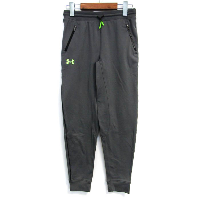 アンダーアーマー パンツ ボトムス ジャージ ルーズフィット スポーツウエア キッズ 男の子用 YLGサイズ ブラック UNDER ARMOUR アンダーアーマー公式 UAアーマーフリース プロ ジョガーパンツ