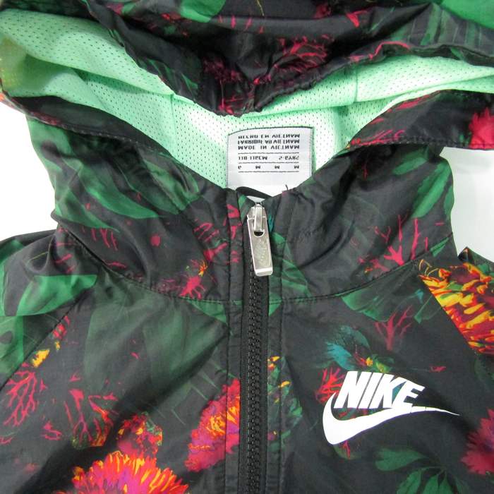 NIKE ナイキ　ウィンドブレーカー　ボタニカル　花柄　レディース　Ｌ ttm-32381_001.jpg