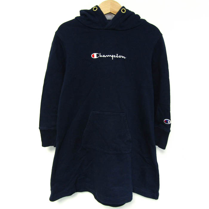 ブルークロスガールズ Championコラボ うき ワンピース パーカー 170 