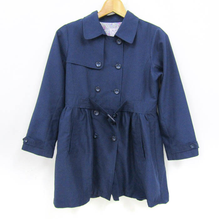 ブルードレス　BLUESDRESS コート トレンチ　ネイビー S SUIT SQUARE 【スーツスクエア】レディース コート トレンチ