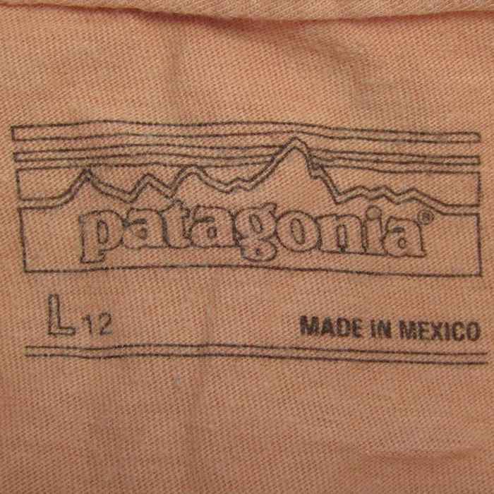 パタゴニア 半袖Tシャツ コットン アウトドア トップス キッズ 男の子  