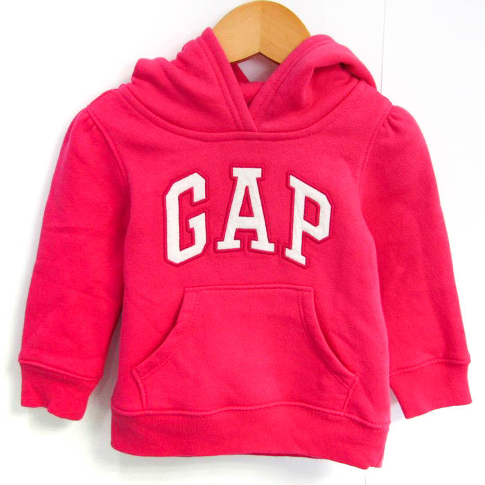 ヘビーウェイトタイムズスクエアGAPロゴパーカー　ピンクS Gap公式オンラインストア | ヘビーウェイト タイムズスクエア