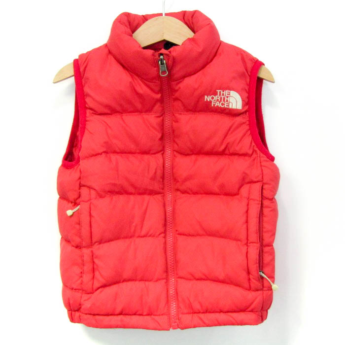 ザ・ノースフェイス ダウンベスト NDJ91601 アウター 記名有 キッズ 女の子用 110サイズ ピンク系 THE NORTH FACE 【中古】｜THE  NORTH FACE｜店舗買取｜ママ＆ベビー＞その他ベビーウェア｜USEDのアパレル通販サイト SMASELL（スマセル）