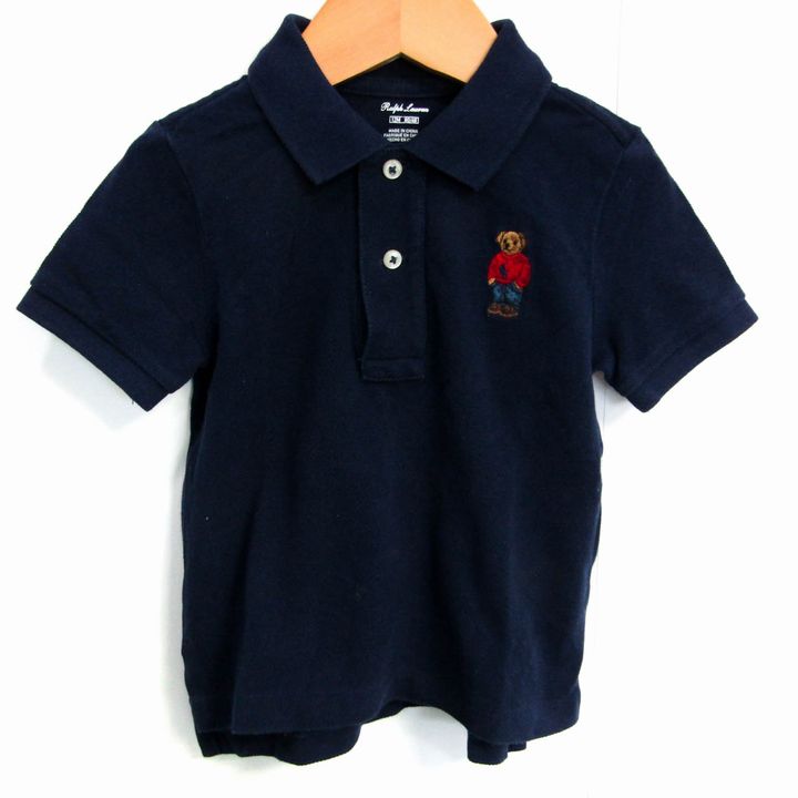 ラルフローレン 半袖ポロシャツ トップス ポロベアー ベビー 男の子用 12M 80/48サイズ ネイビー RALPH LAUREN 【中古】｜RALPH  LAUREN｜店舗買取｜ママ＆ベビー＞その他ベビーウェア｜USEDのアパレル通販サイト - SMASELL（スマセル）