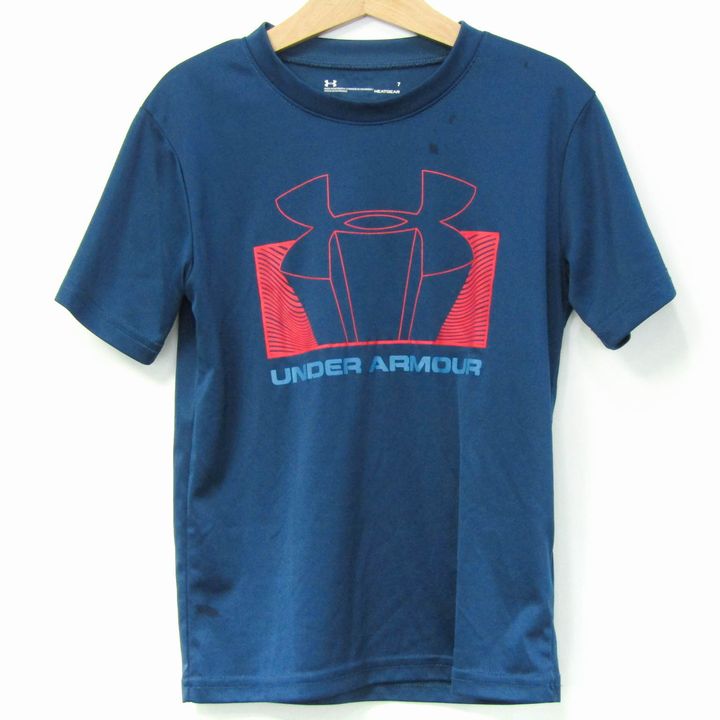 アンダーアーマー 半袖Ｔシャツ トップス ロゴT ヒートギア スポーツウエア キッズ 男の子用 7サイズ ネイビー UNDER ARMOUR 【中古】｜UNDER  ARMOUR｜店舗買取｜ママ＆ベビー＞その他ベビーウェア｜USEDのアパレル通販サイト - SMASELL（スマセル）