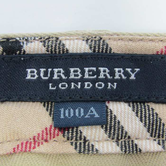 バーバリー ショートパンツ ボトムス ハーフパンツ チノ 日本製 キッズ 男の子用 100Aサイズ ベージュ BURBERRY 【中古】｜ BURBERRY｜店舗買取｜ママ＆ベビー＞その他ベビーウェア｜USEDのアパレル通販サイト - SMASELL（スマセル）