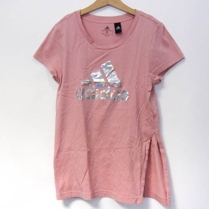 アディダス チュニック 半袖Tシャツ トップス ロゴT スポーツウエア 