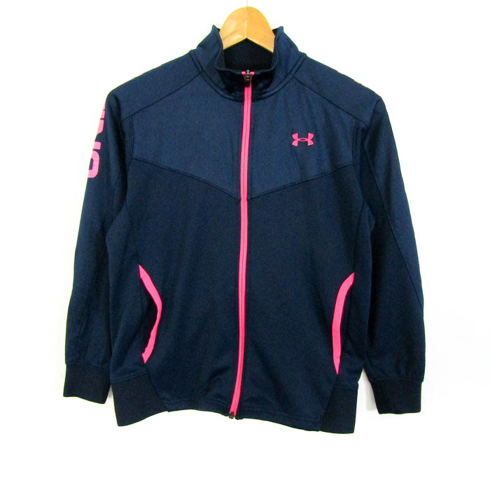 アンダーアーマー ジャージ ジャケット アウター スポーツウエア キッズ 女の子用 YLGサイズ ネイビー UNDER ARMOUR 【中古】｜UNDER  ARMOUR｜店舗買取｜ママ＆ベビー＞その他ベビーウェア｜USEDのアパレル通販サイト - SMASELL（スマセル）