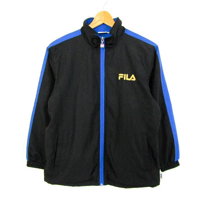 新品　150 FILA スキーウエア　男の子　男児　黒　冬　アウター FILA ベンチコート ジュニア キッズ 裏ボア 130～160cm 子供服