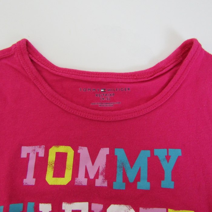 トミーヒルフィガー 半袖Ｔシャツ トップスロゴTフレンチ袖 キッズ 女の子用 XSサイズ ピンク TOMMY HILFIGER 【中古】｜TOMMY  HILFIGER｜店舗買取｜ママ＆ベビー＞その他ベビーウェア｜USEDのアパレル通販サイト - SMASELL（スマセル）