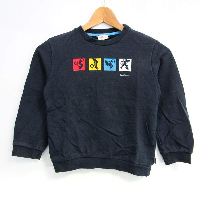 ポールスミス スウェット トレーナー トップス 長袖 キッズ 男の子用 120サイズ ネイビー Paul Smith 【中古】｜Paul Smith｜店舗買取｜ママ＆ベビー＞その他ベビーウェア｜USEDのアパレル通販サイト  - SMASELL（スマセル）