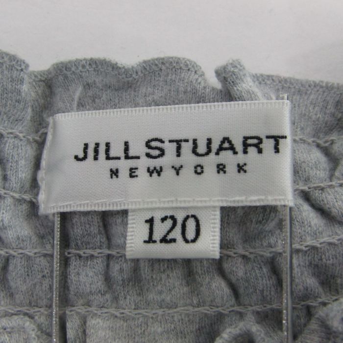 ジルスチュアート カットソー シャツ トップス 長袖 リボン キッズ 女の子用 120サイズ グレー JILLSTUART 【中古】｜ JILLSTUART｜店舗買取｜ママ＆ベビー＞その他ベビーウェア｜USEDのアパレル通販サイト - SMASELL（スマセル）