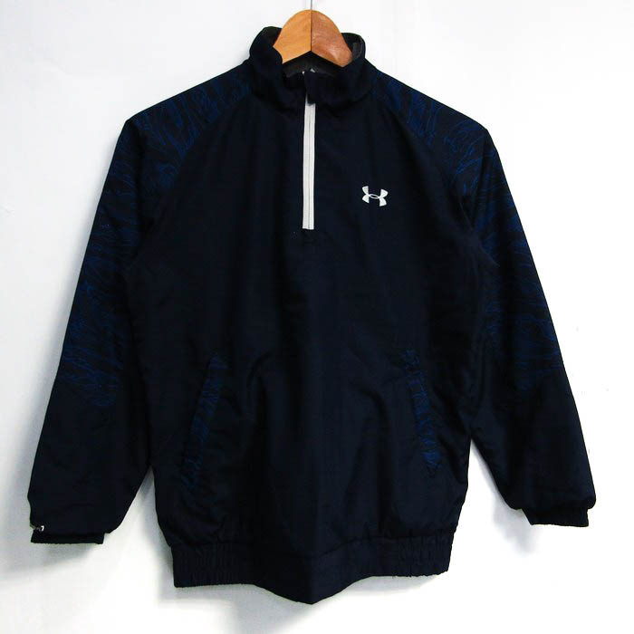 アンダーアーマー ジャージ ジャケット アウター ピステ ジップ スポーツウエア キッズ 男の子用 YLGサイズ ネイビー UNDER ARMOUR  【中古】｜UNDER ARMOUR｜店舗買取｜ママ＆ベビー＞その他ベビーウェア｜USEDのアパレル通販サイト - SMASELL（スマセル）