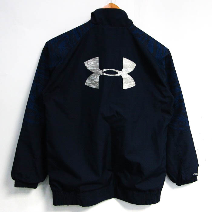 アンダーアーマー ジャージ ジャケット アウター ピステ ジップ スポーツウエア キッズ 男の子用 YLGサイズ ネイビー UNDER ARMOUR  【中古】｜UNDER ARMOUR｜店舗買取｜ママ＆ベビー＞その他ベビーウェア｜USEDのアパレル通販サイト - SMASELL（スマセル）