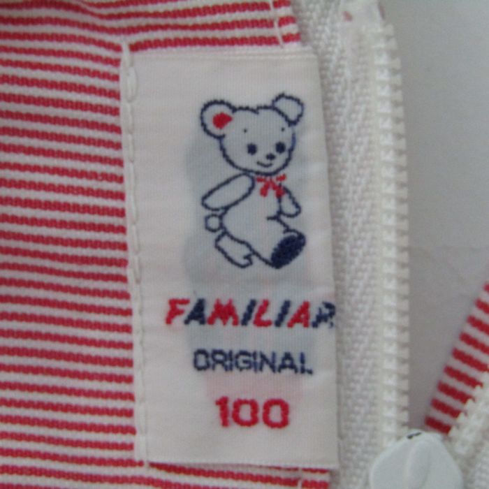 ファミリア ワンピース トップス ノースリーブ キッズ 女の子用