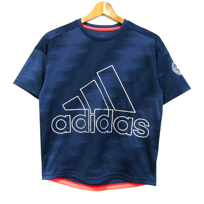 アディダス 半袖Tシャツ トップス ロゴT スポーツウエア キッズ